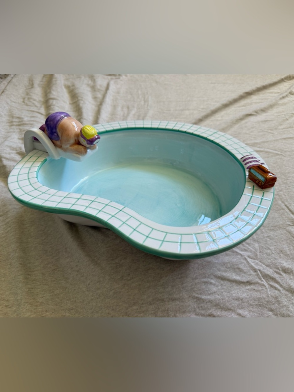 Lotus chip and dip bowl - Picture 3 of 5